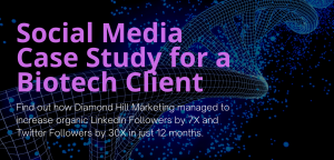 Social Media Case Study for a Biotech Client